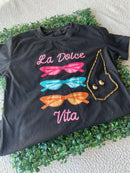 T-Shirt Lá Dolce Vita